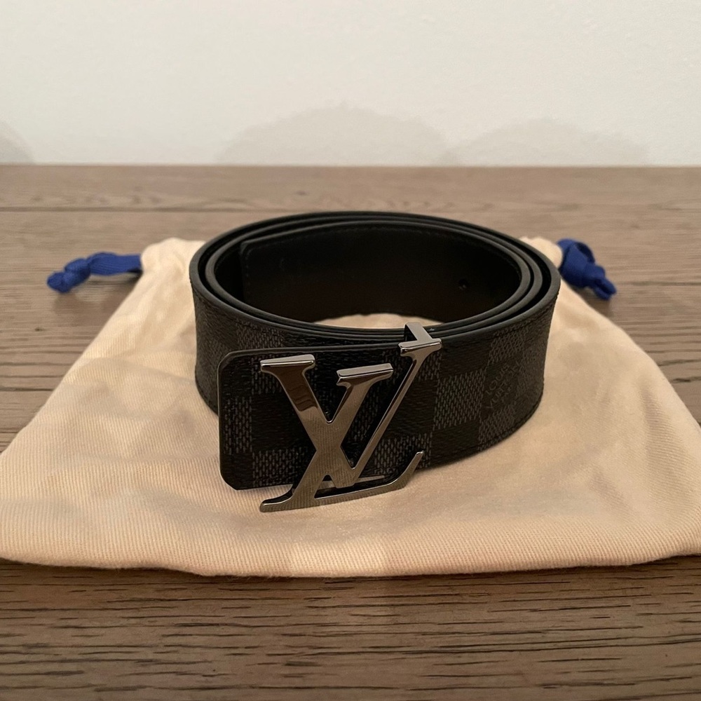 COPY - LV INITIALES 40MM REVERSIBLE BELT